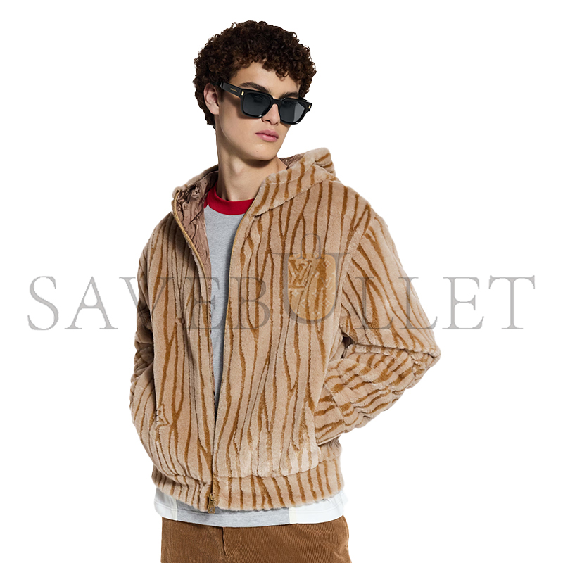 LOUIS VUITTON EPI FLEECE HOODED BLOUSON 1AJCDZ LOUIS VUITTON EPI FLEECE HOODED BLOUSON 1AJCDZ